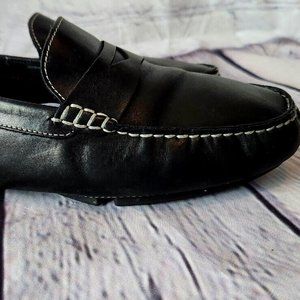 Cole Haan Driving Loafers Womens Mocs D18591 Shoes Size 9.5 B Black Slip On
